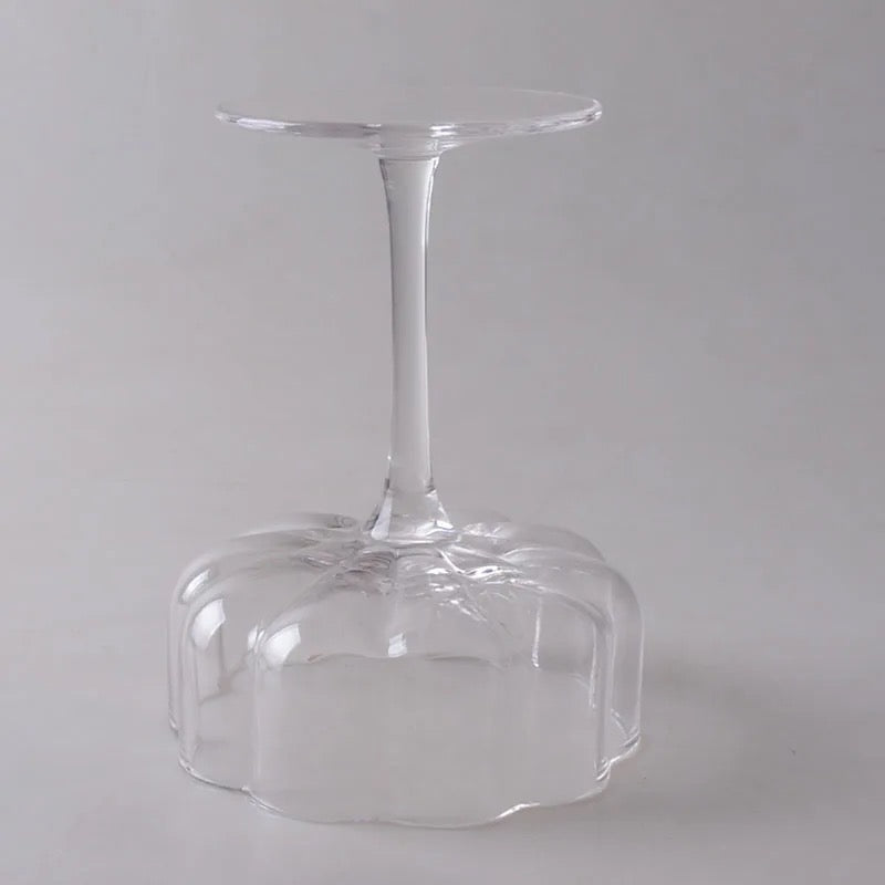Le Verre Wave Set Of Two Glass Cocktail Coupes - Clear