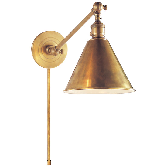 Visual Comfort Signature - SL 2922HAB - One Light Wall Sconce - Boston Functional - Hand-Rubbed Antique Brass