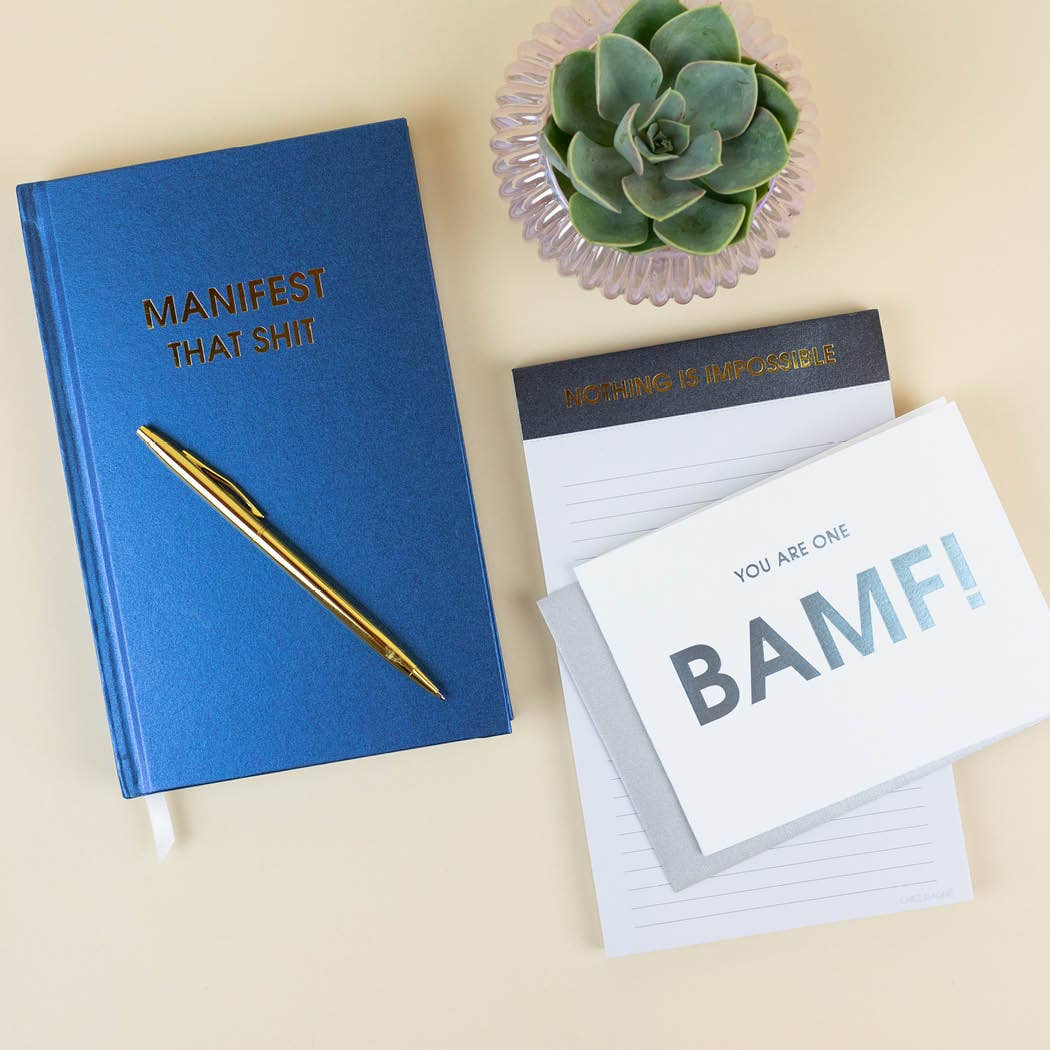 Manifest That Shit Journal - Curated Home Decor