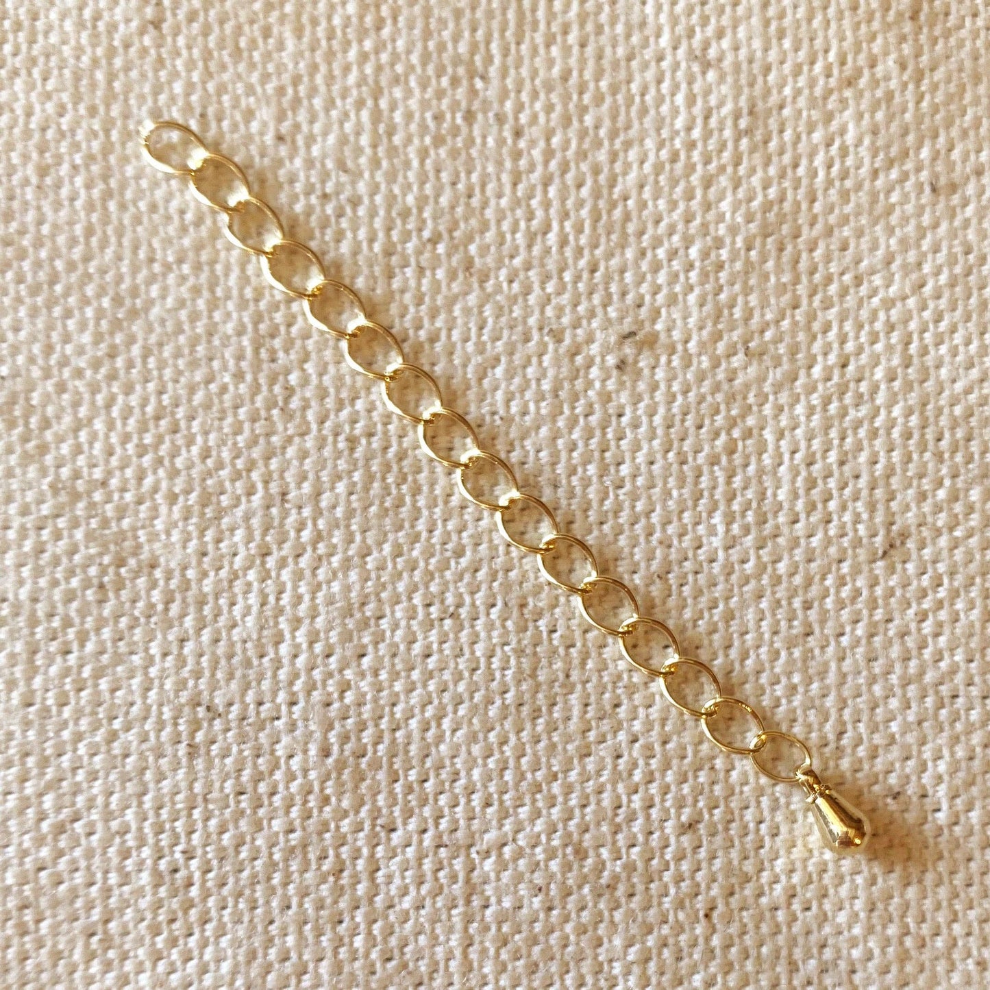 18k Gold Filled Teardrop Extender - Curated Home Decor