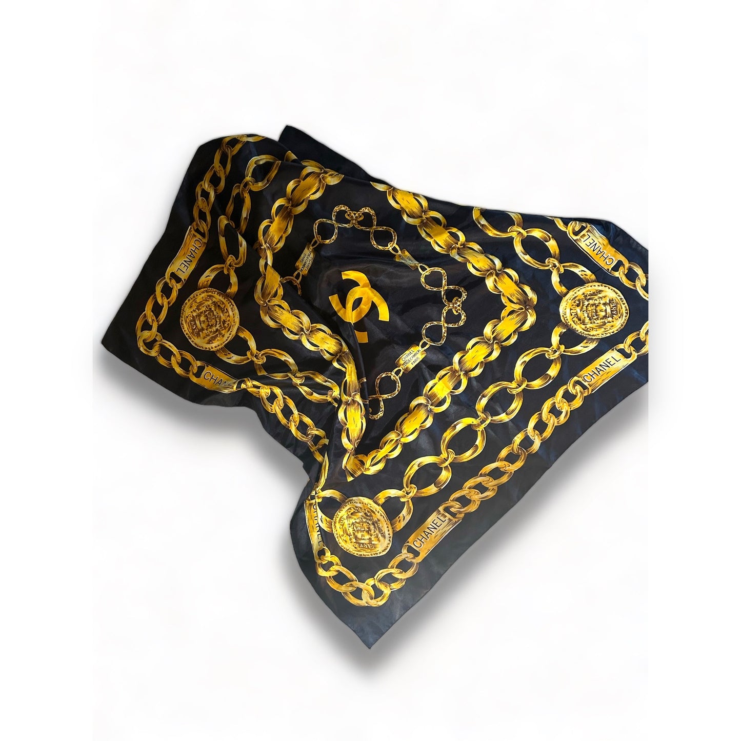 Vintage Chanel Silk Scarf – Curated Home Decor