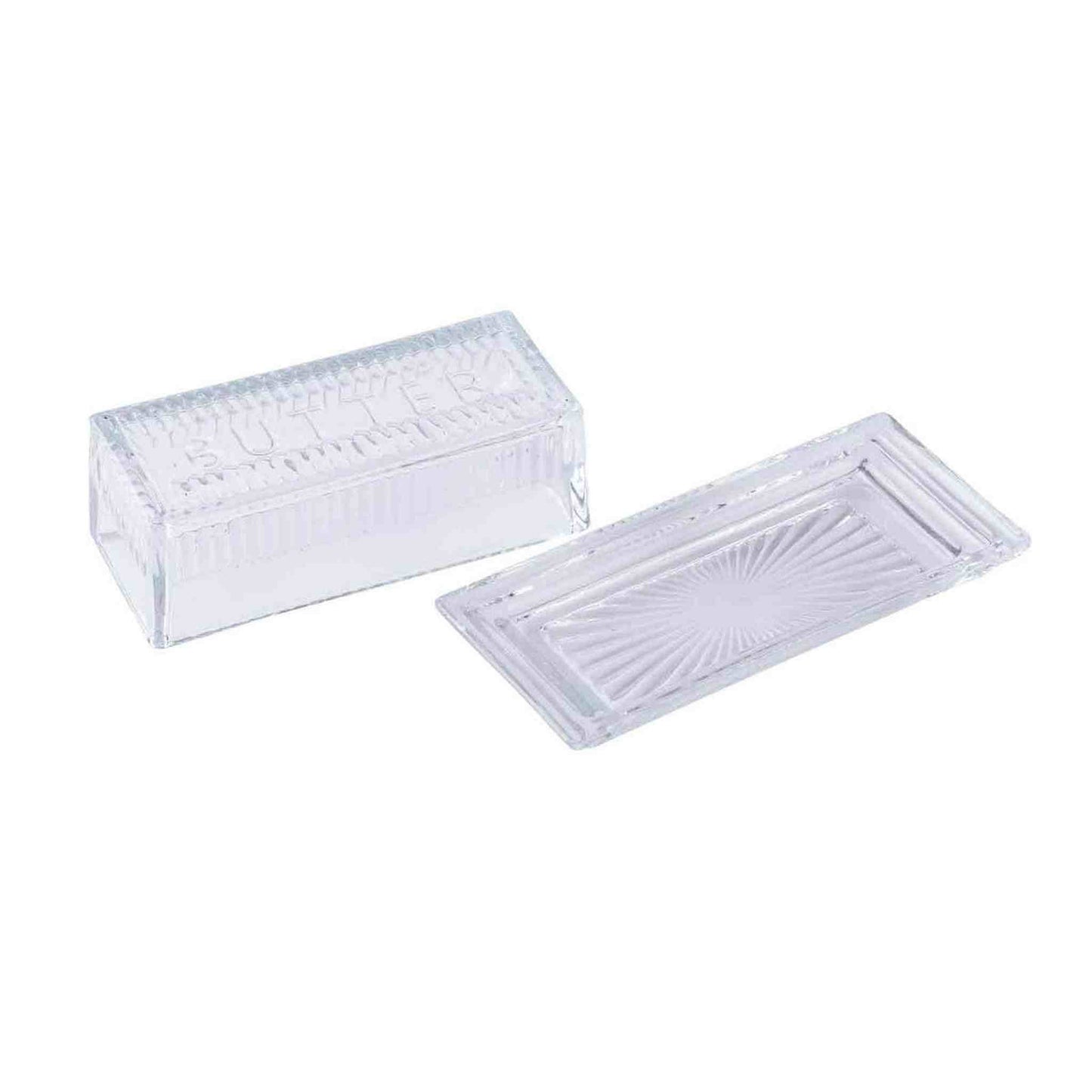 
                  
                    Embossed Butter Dish - Curated Home Decor
                  
                