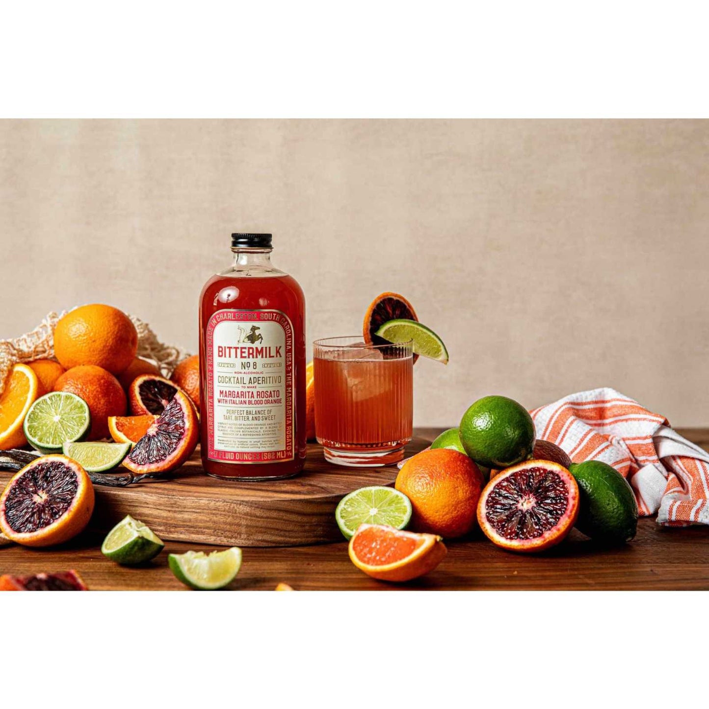 
                  
                    Bittermilk No.8 - Margarita Rosato with Italian Blood Orange - Curated Home Decor
                  
                