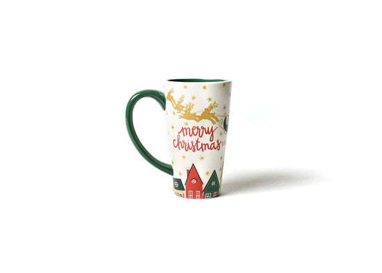 Flying Santa Mug