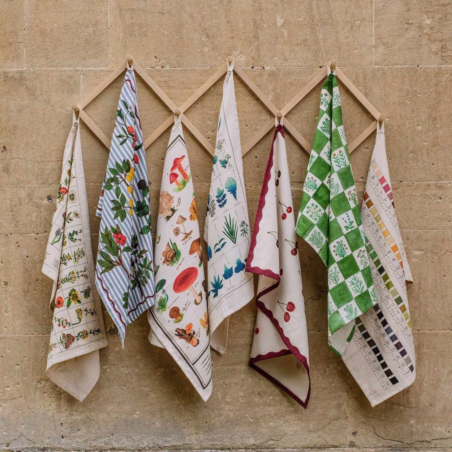 
                  
                    Organic Cotton Tea Towel - Festival of Fruits - Curated Home Decor
                  
                