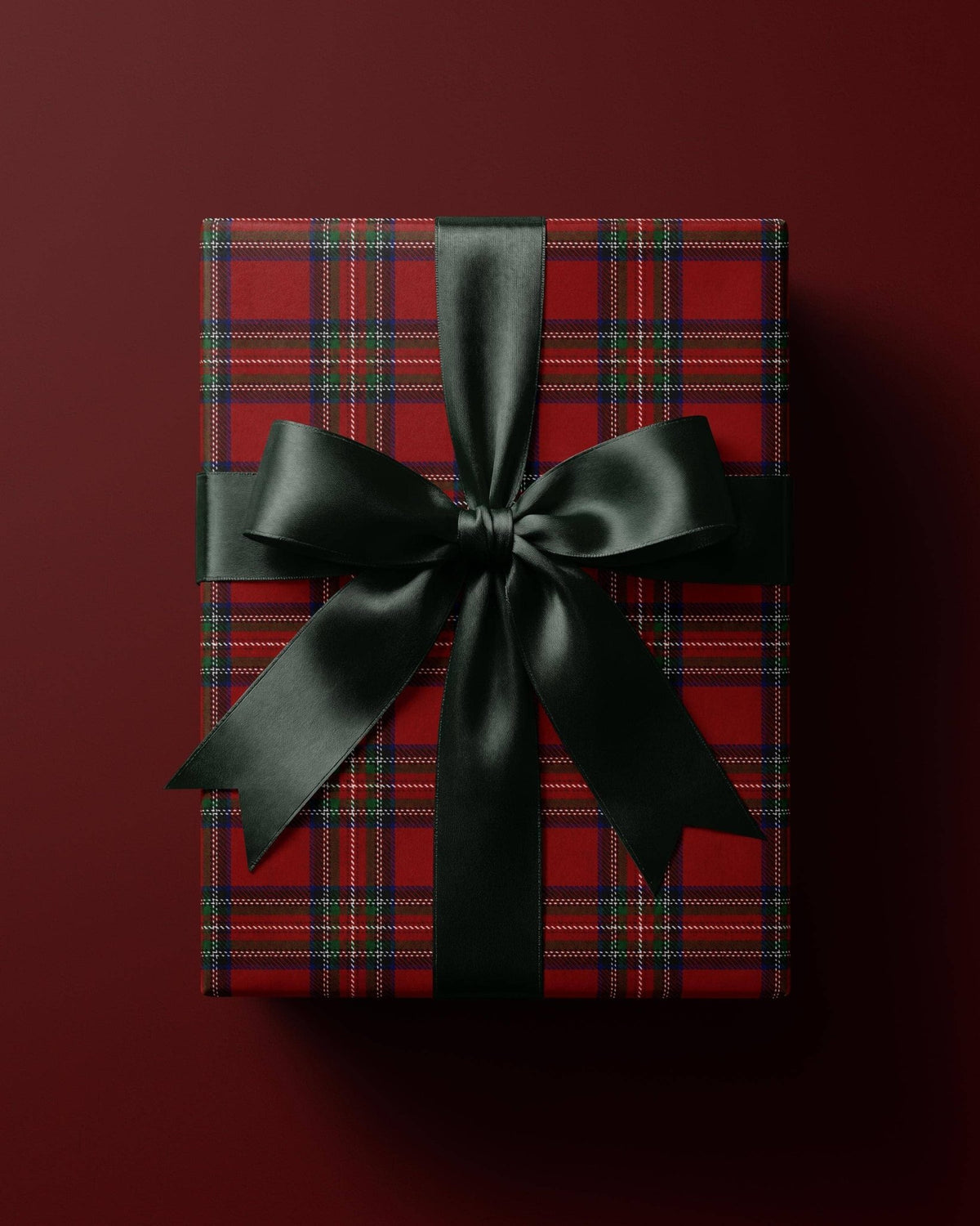 
                  
                    Red, green and navy tartan plaid Christmas wrapping paper roll - Curated Home Decor
                  
                