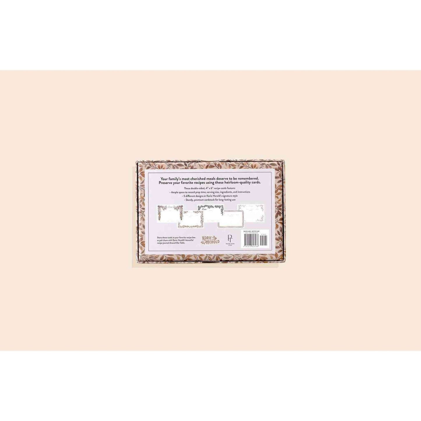 
                  
                    Recipe Boxed Cards by Korie Herold - Curated Home Decor
                  
                