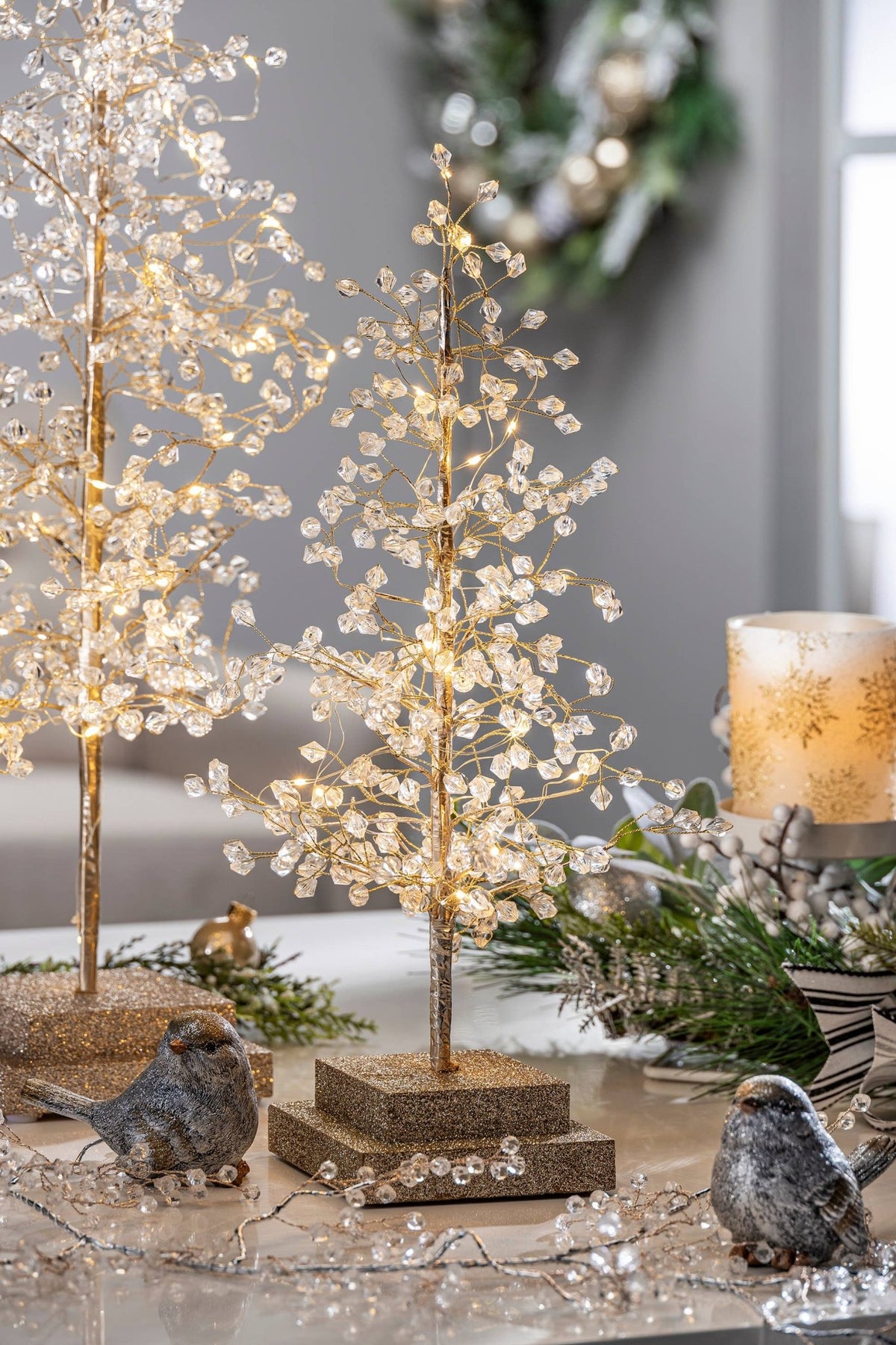 
                  
                    Lighted Acrylic Tree, 16 Inch with 20 Lights - Curated Home Decor
                  
                