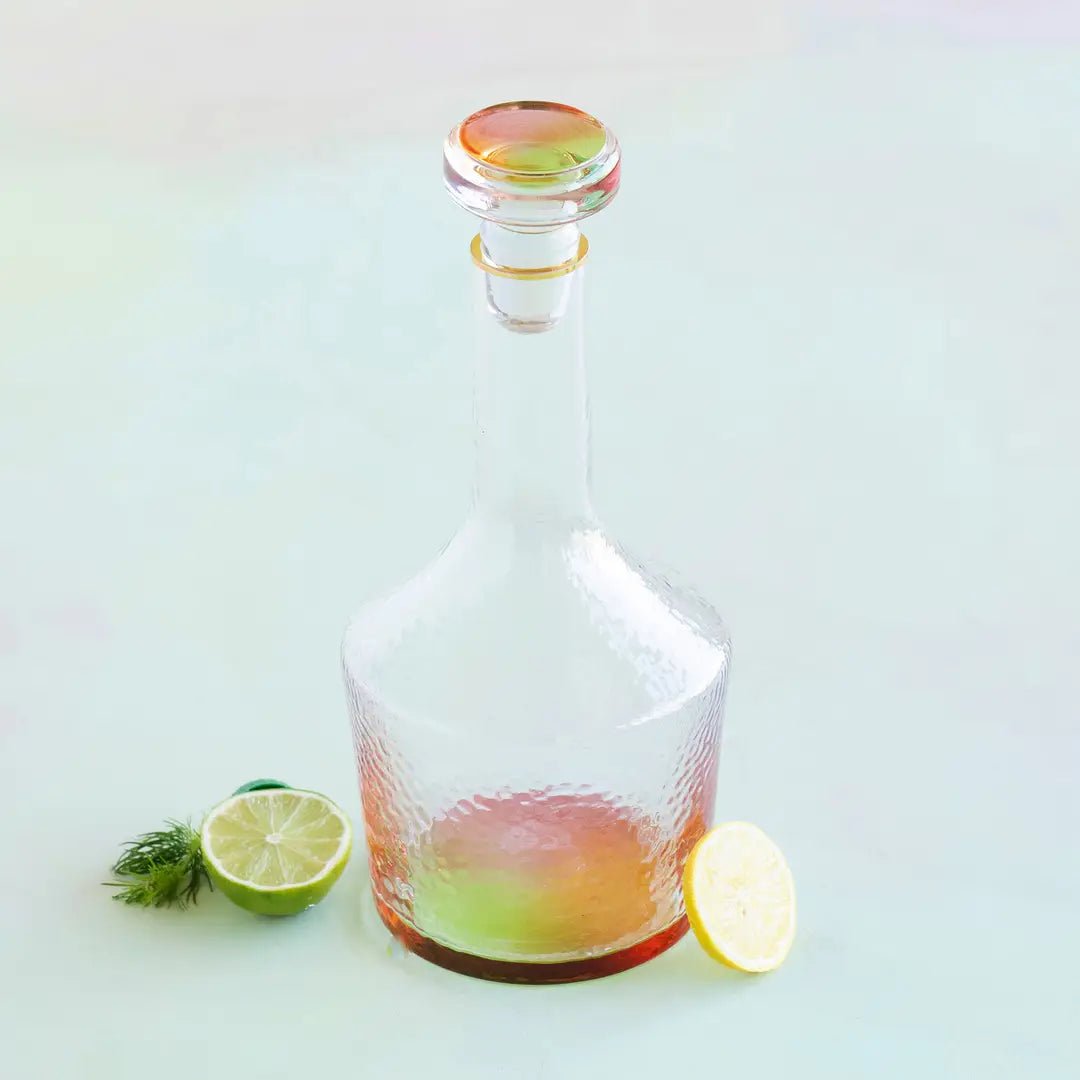 Colorful Bottom Cocktail Decanter - Curated Home Decor