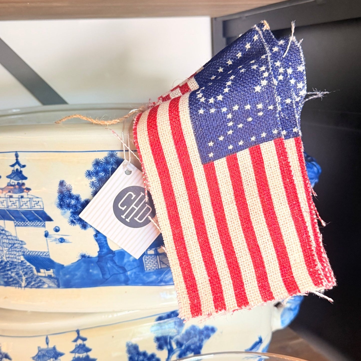 Vintage Cloth American Flag Bundle - Curated Home Decor