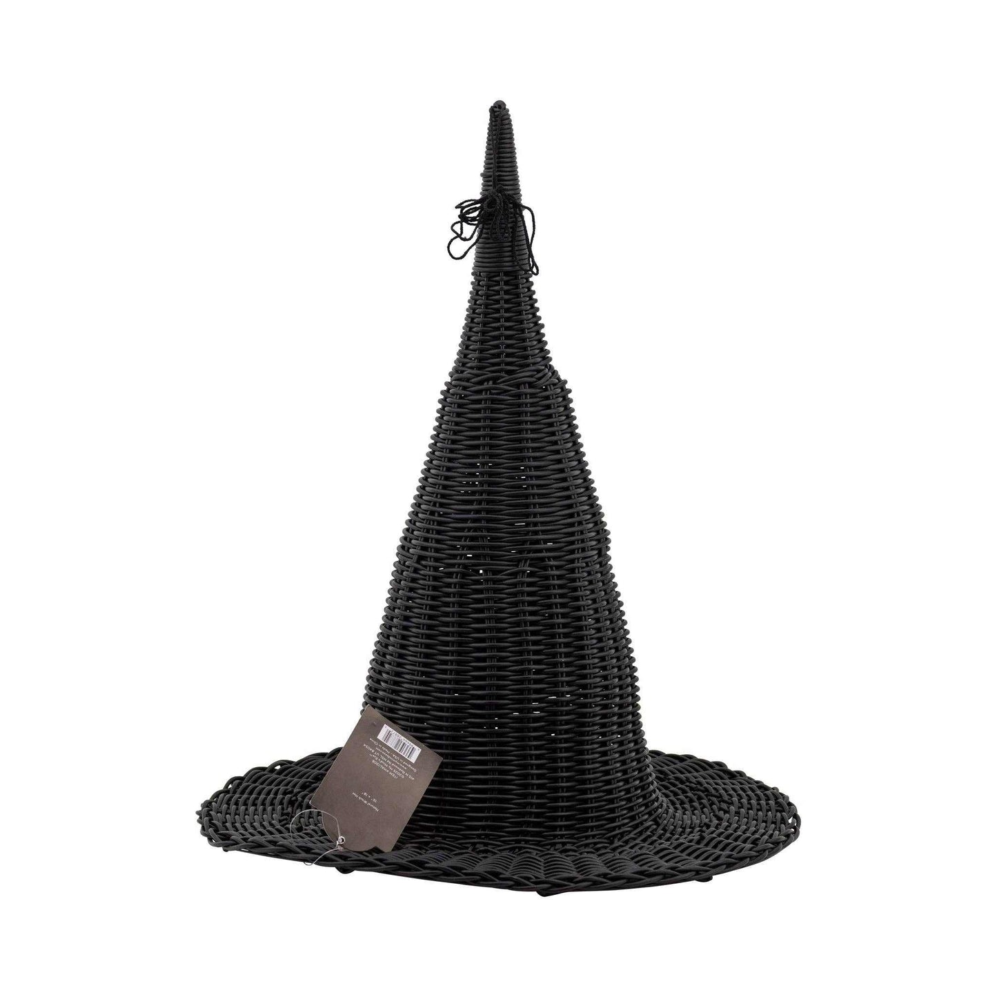 
                  
                    HAL1208 - Faux Wicker Witch Hat - 18" - Curated Home Decor
                  
                