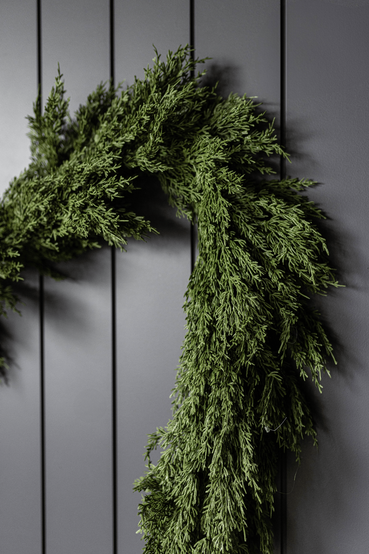 
                  
                    Cypress Pine Real Touch Garland, 6 ft LED Pre-Lit (Pre-Order: Ships Late September) - Curated Home Decor
                  
                