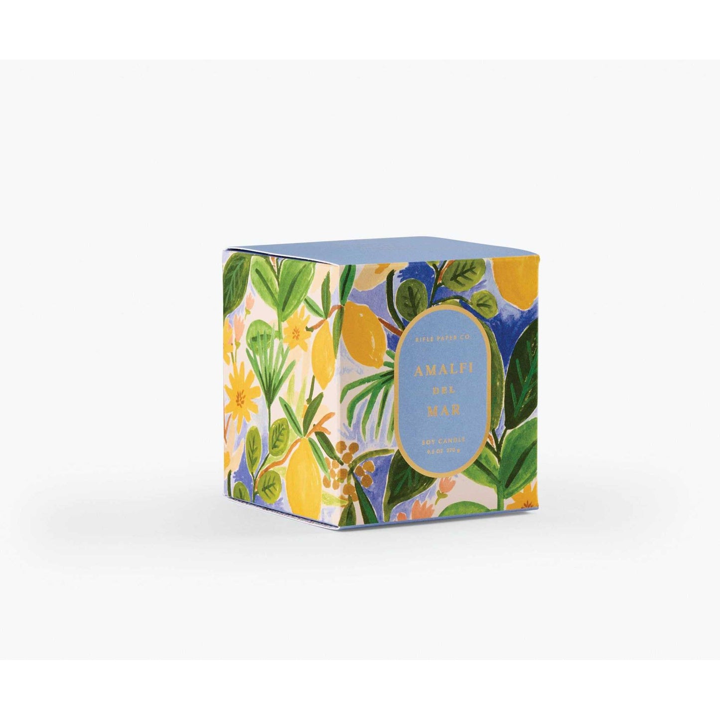 
                  
                    RIFLE PAPER CO. Amalfi Del Mar 9.5oz. Glass Vessel Candle - Curated Home Decor
                  
                
