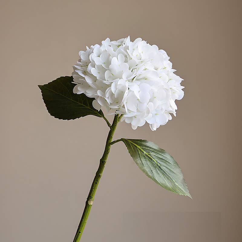 22" Large Bloom Ultra Realistic Real Touch Hydrangea