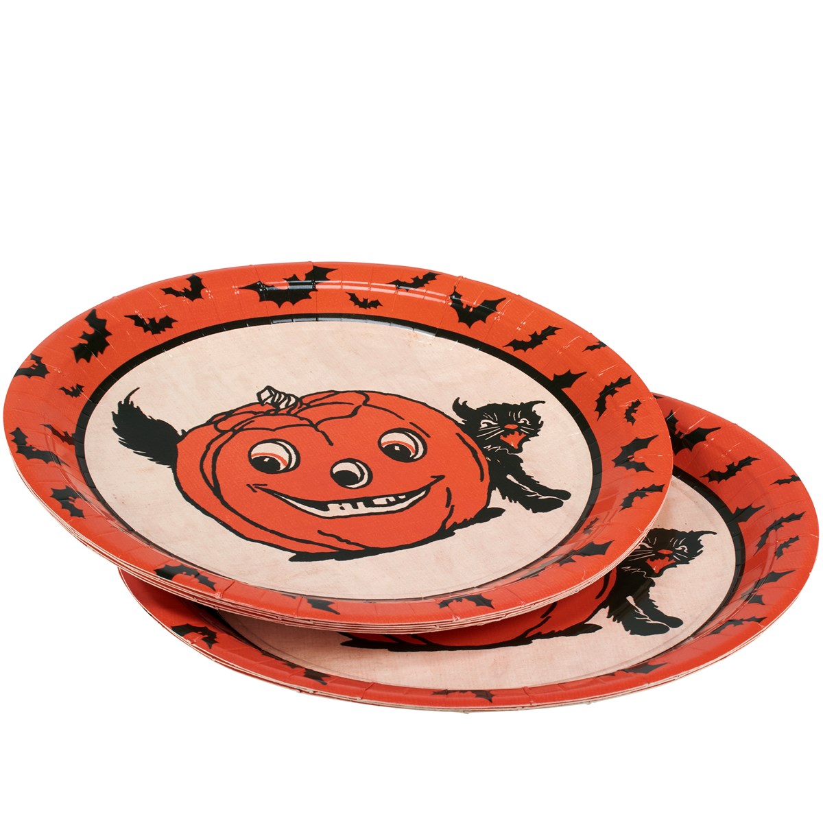 Vintage Inspired Halloween Dinner Plate - Curated Home Decor