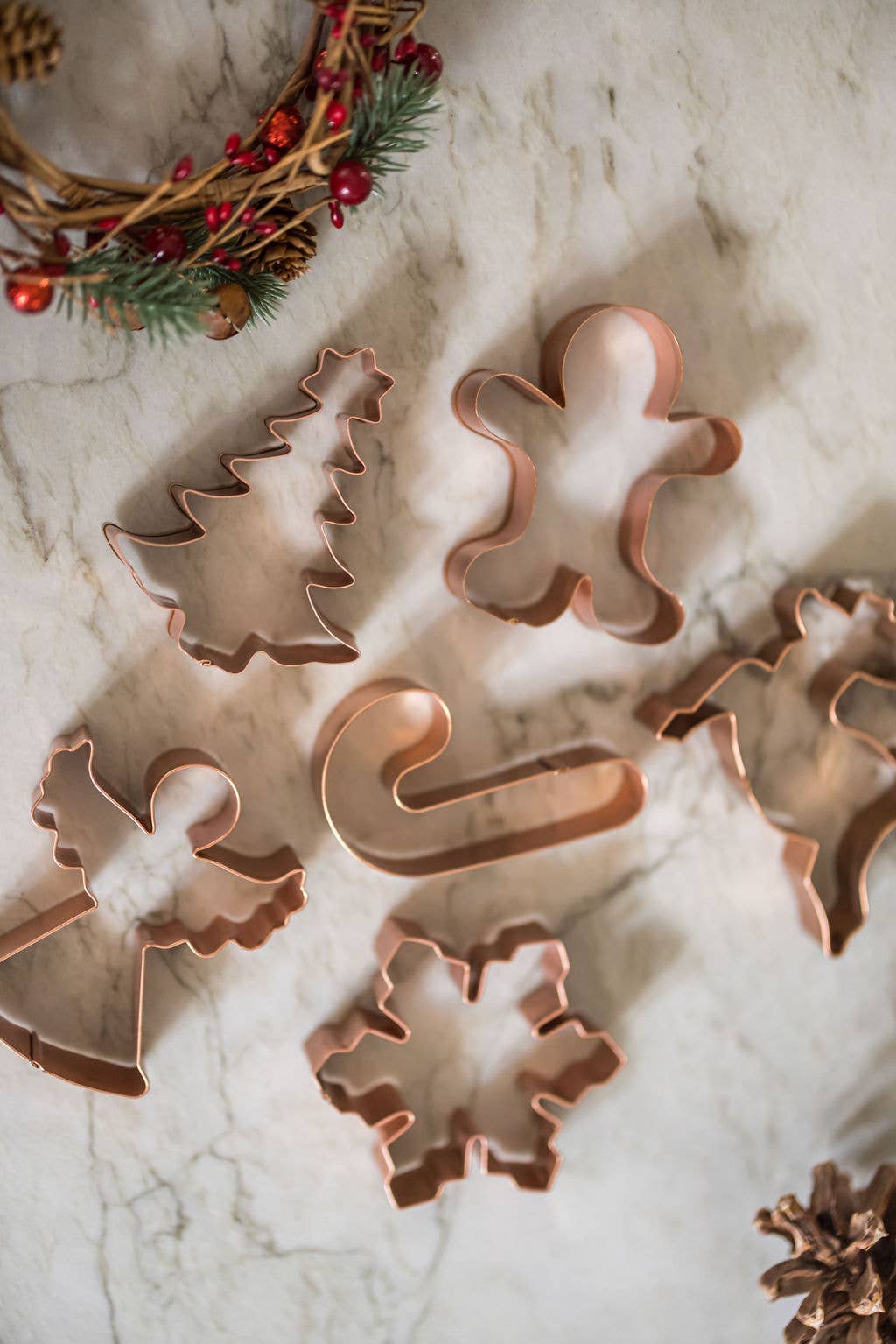 Christmas Cookie Cutters - Set of 6 - Curated Home Decor