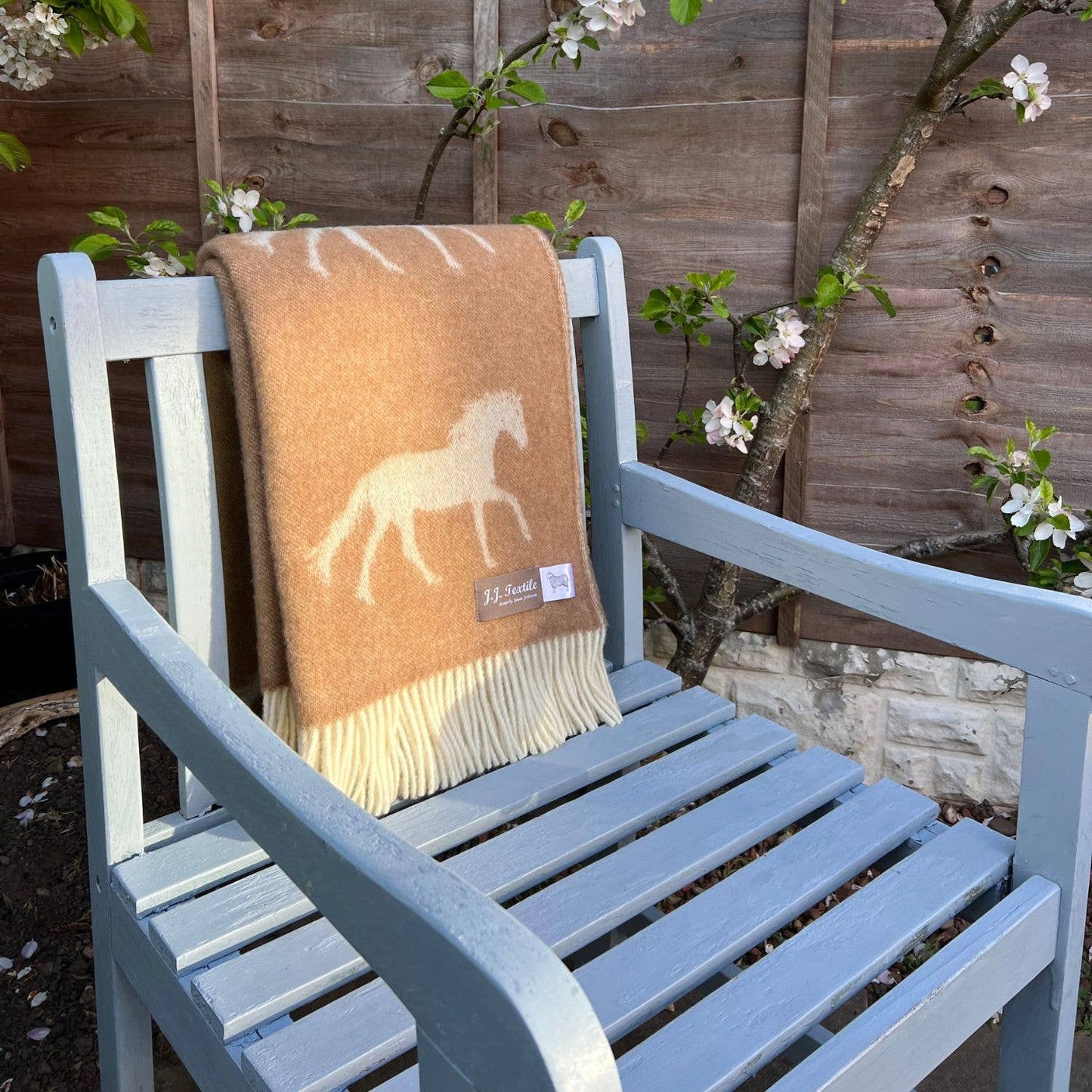 
                  
                    Brown Horse Wool Throw - Curated Home Decor
                  
                