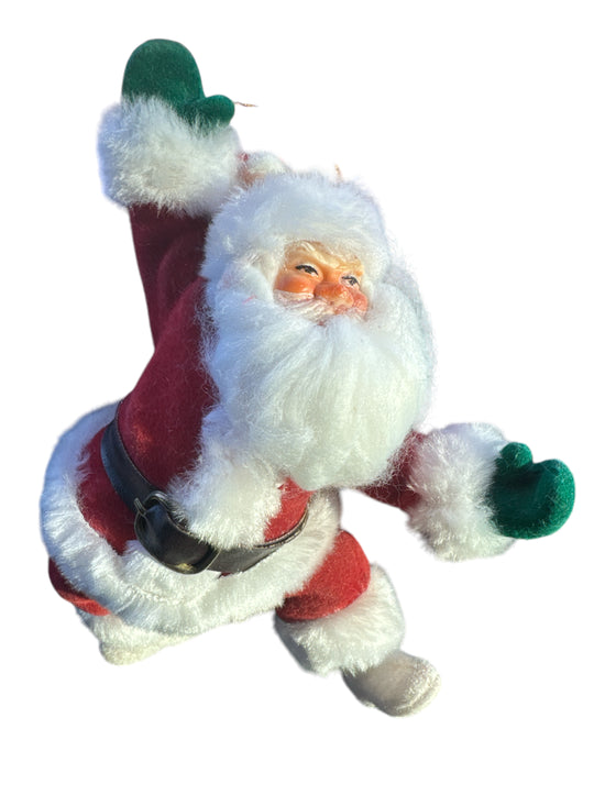 Retro Santa ornament 8” - Curated Home Decor