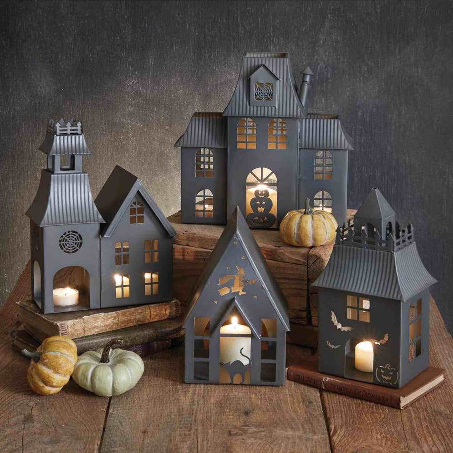 
                  
                    Spooky Manor Halloween Luminary - Curated Home Decor
                  
                