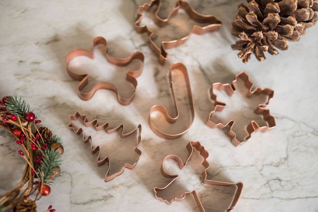 Christmas Cookie Cutters - Set of 6 - Curated Home Decor