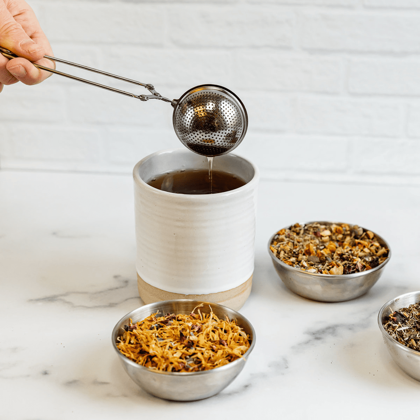 
                  
                    Stainless Steel Tea Steeper - Curated Home Decor
                  
                
