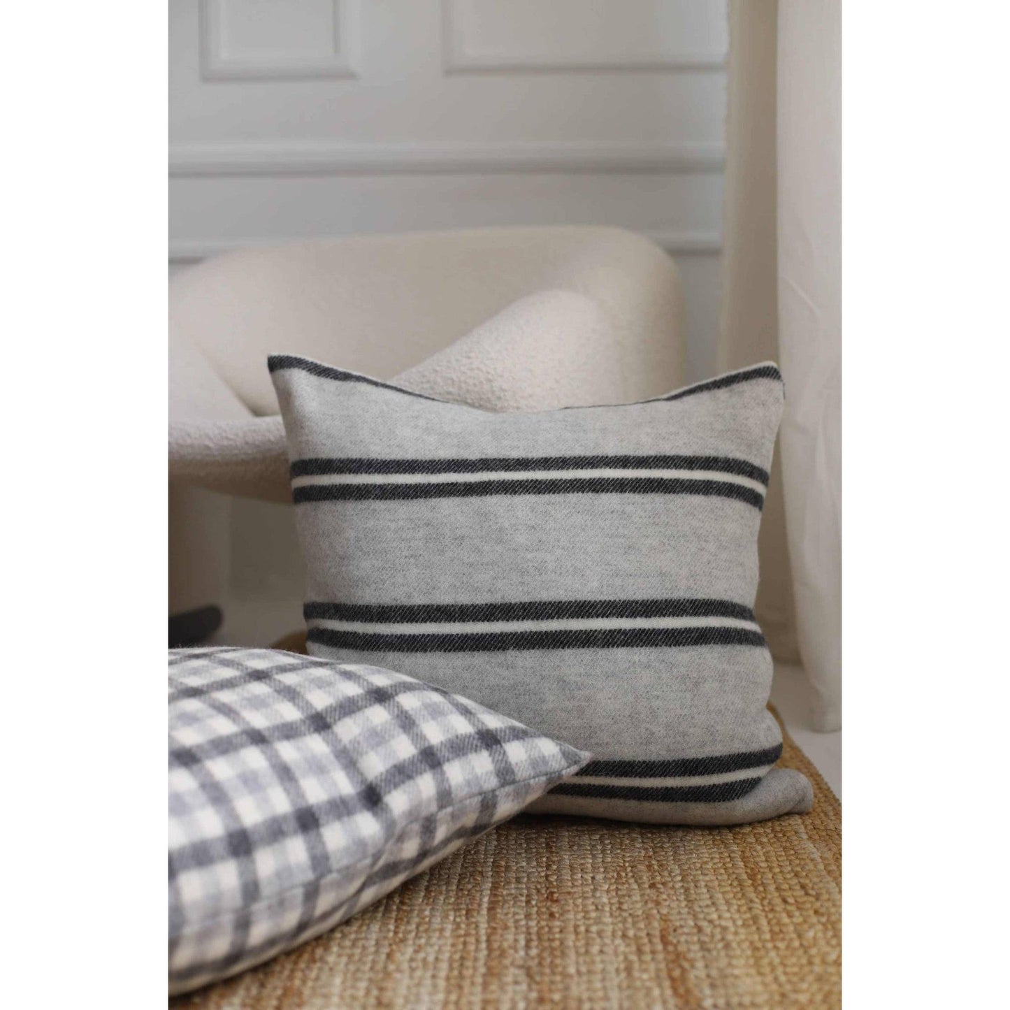 
                  
                    Uxbridge Wool Pillow Cover and Insert - Curated Home Decor
                  
                