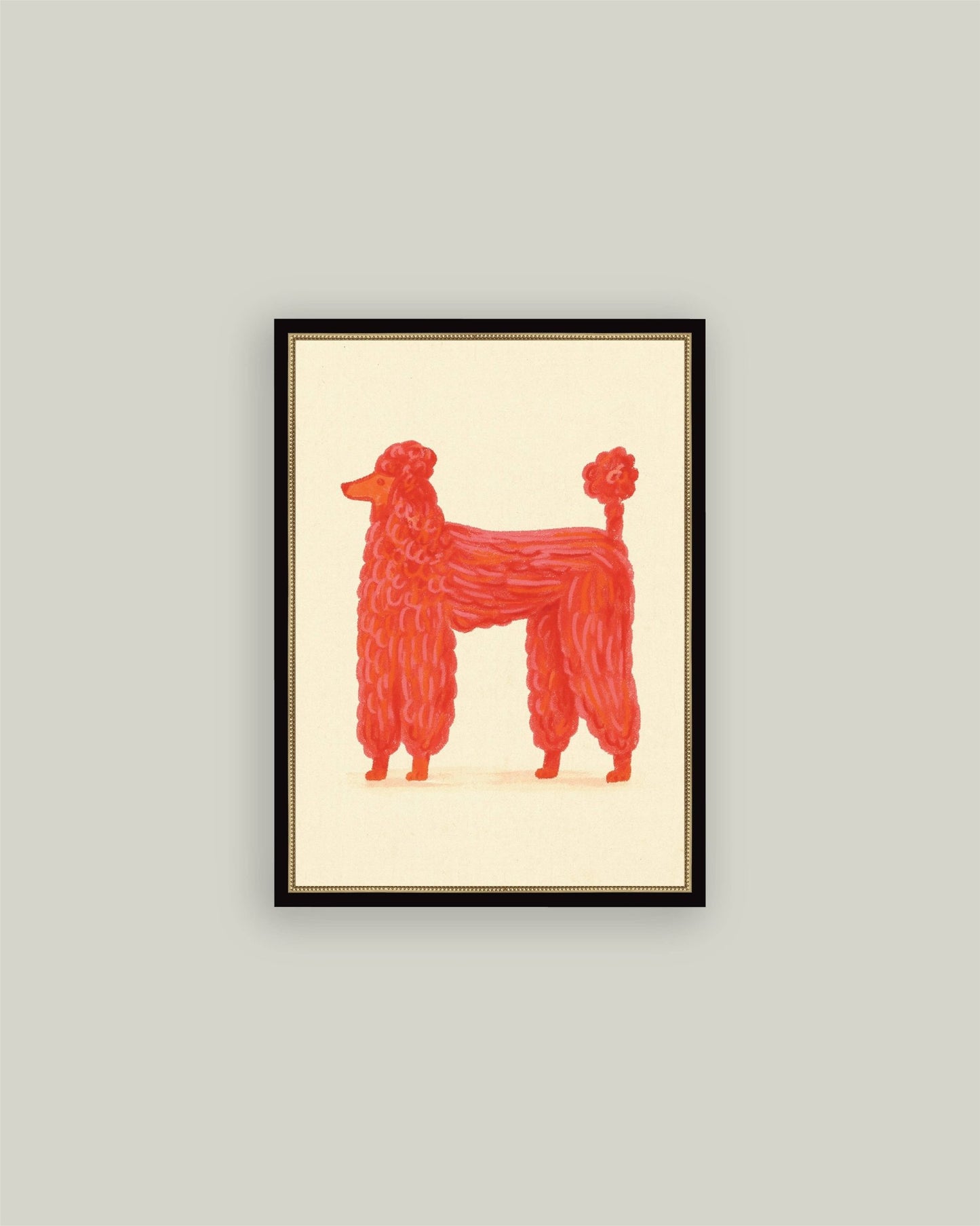 
                  
                    Parisian Poodle: 7x9 - Curated Home Decor
                  
                