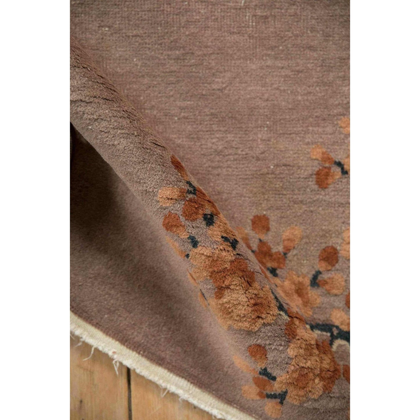 
                  
                    Vintage Dusty Mauve Art Deco Rug – Collected Accent (2’6” x 4’3”) - Curated Home Decor
                  
                