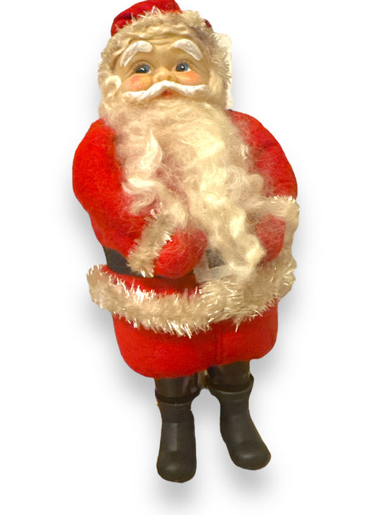 Vintage Santa Figurine 11” - Curated Home Decor