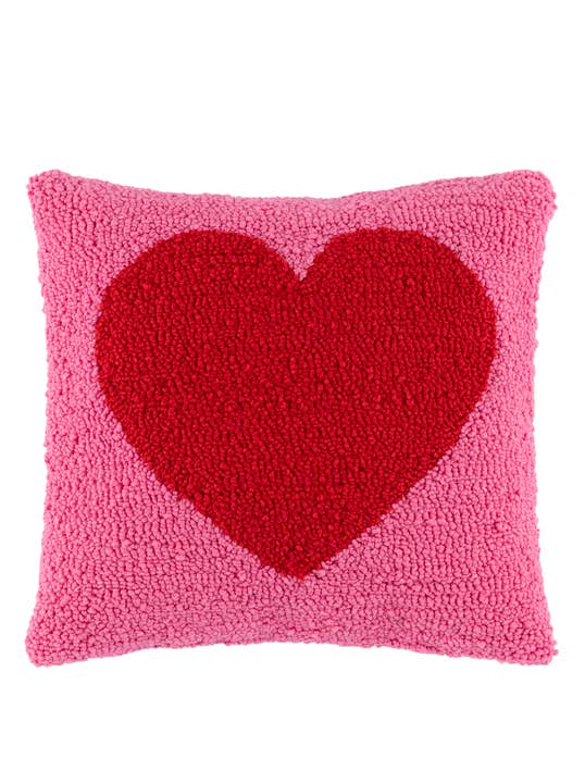 Pink Heart Pillow