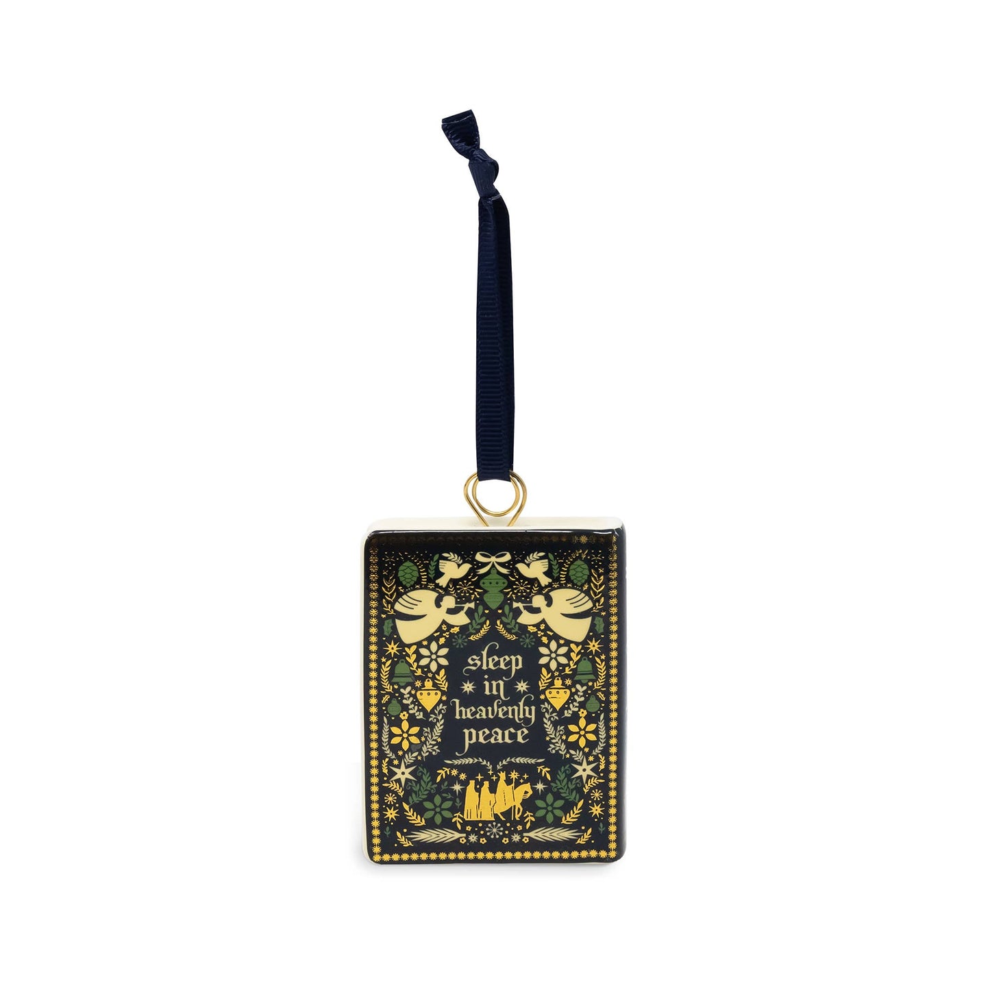
                  
                    Ceramic Book Ornament, Silent Night (Pre-Order: Ships Sept) - Curated Home Decor
                  
                