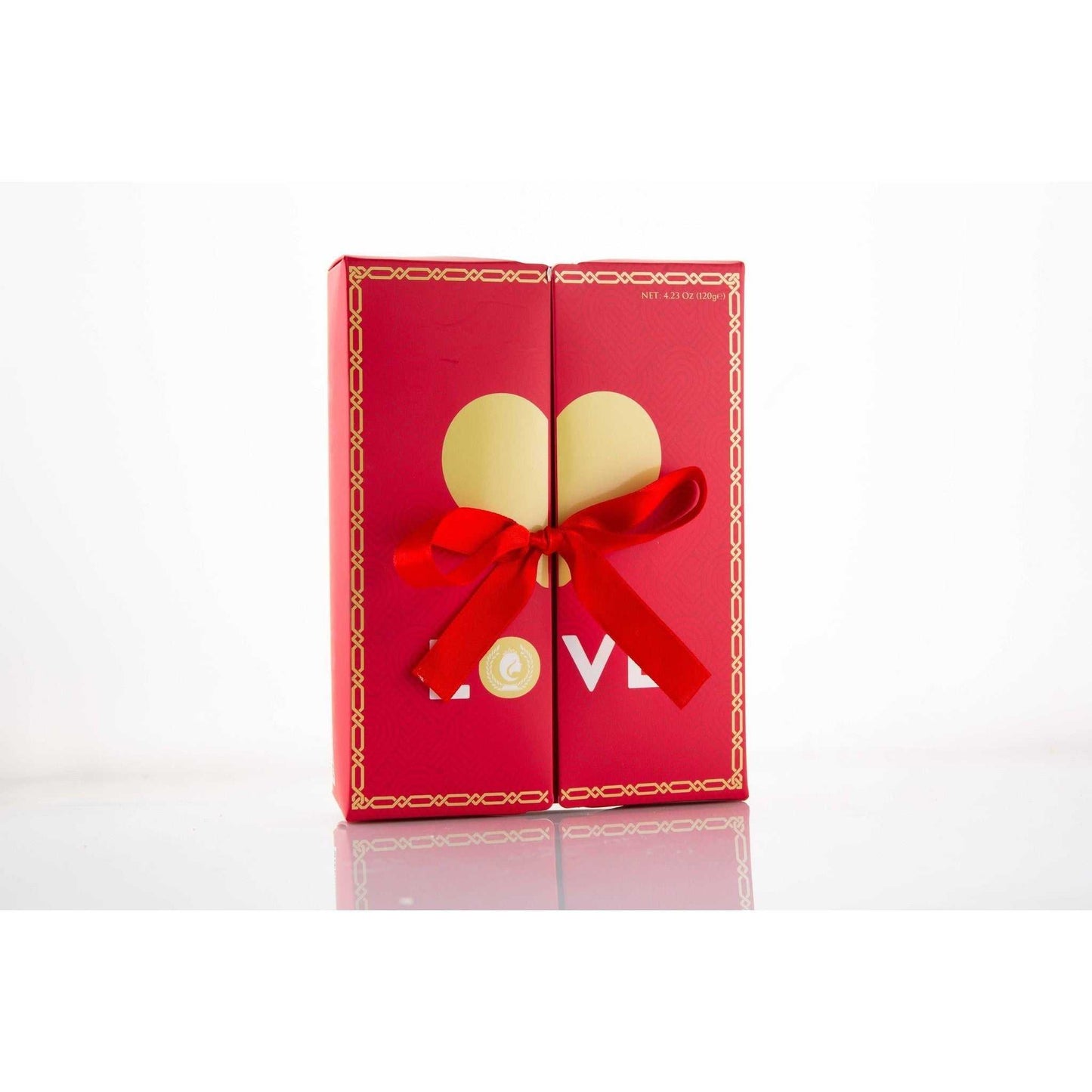 Viral Valentines Chocolate Gift Box with red packaging and ribbon bow for romantic gift occasions