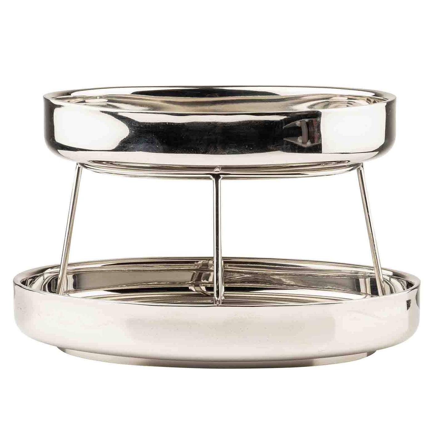 
                  
                    Oval 2 - Tiered Seafood Tower, Stainless Steel - Curated Home Decor
                  
                