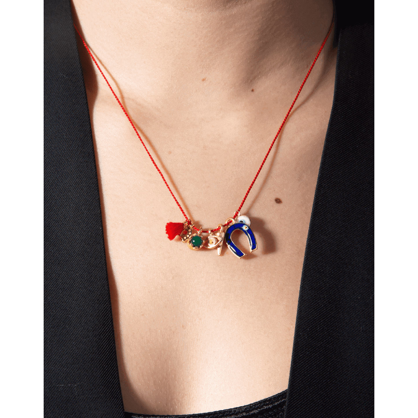 
                  
                    All The Luck Charm Necklace - Curated Home Decor
                  
                
