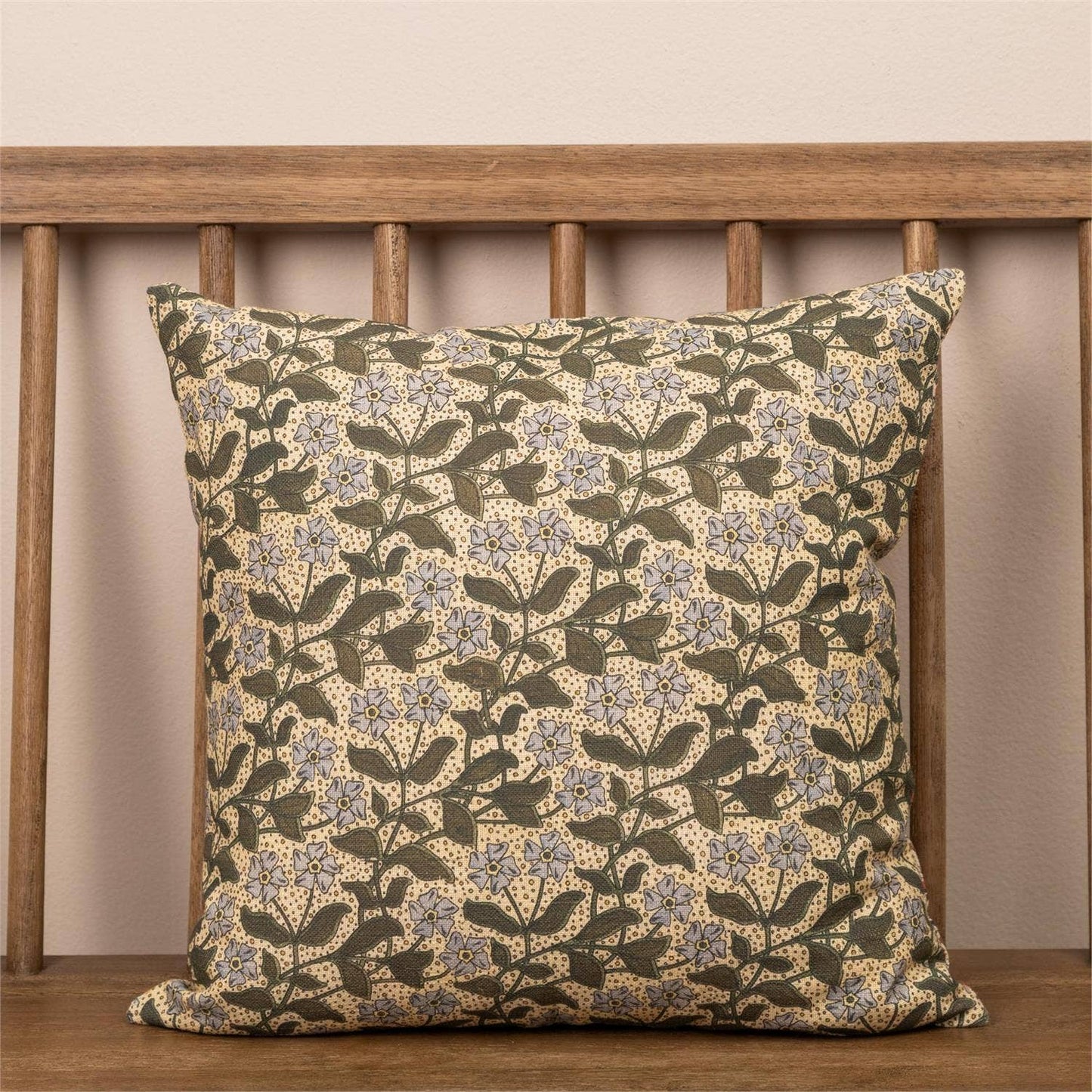 Reversible Pillow - Mini Peach Floral - Curated Home Decor