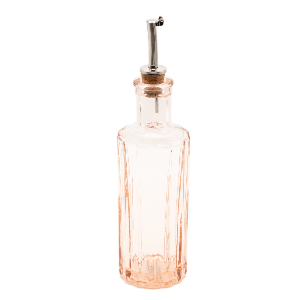 Brut Homeware - Oil Bottle Reed 30 CL, blush pink: Recycled glass - Curated Home Decor