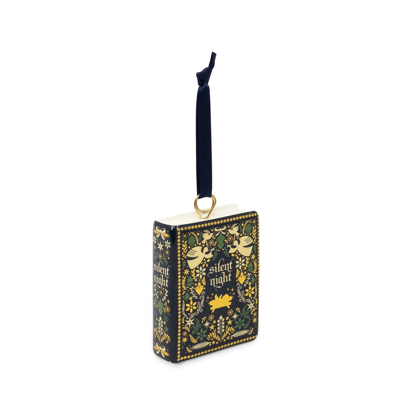 
                  
                    Ceramic Book Ornament, Silent Night (Pre-Order: Ships Sept) - Curated Home Decor
                  
                