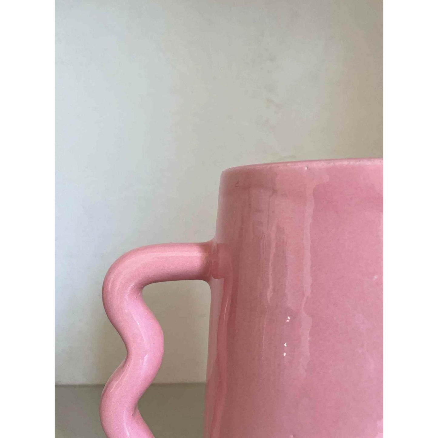 
                  
                    Pink Abstract Ceramic Vase - Curated Home Decor
                  
                