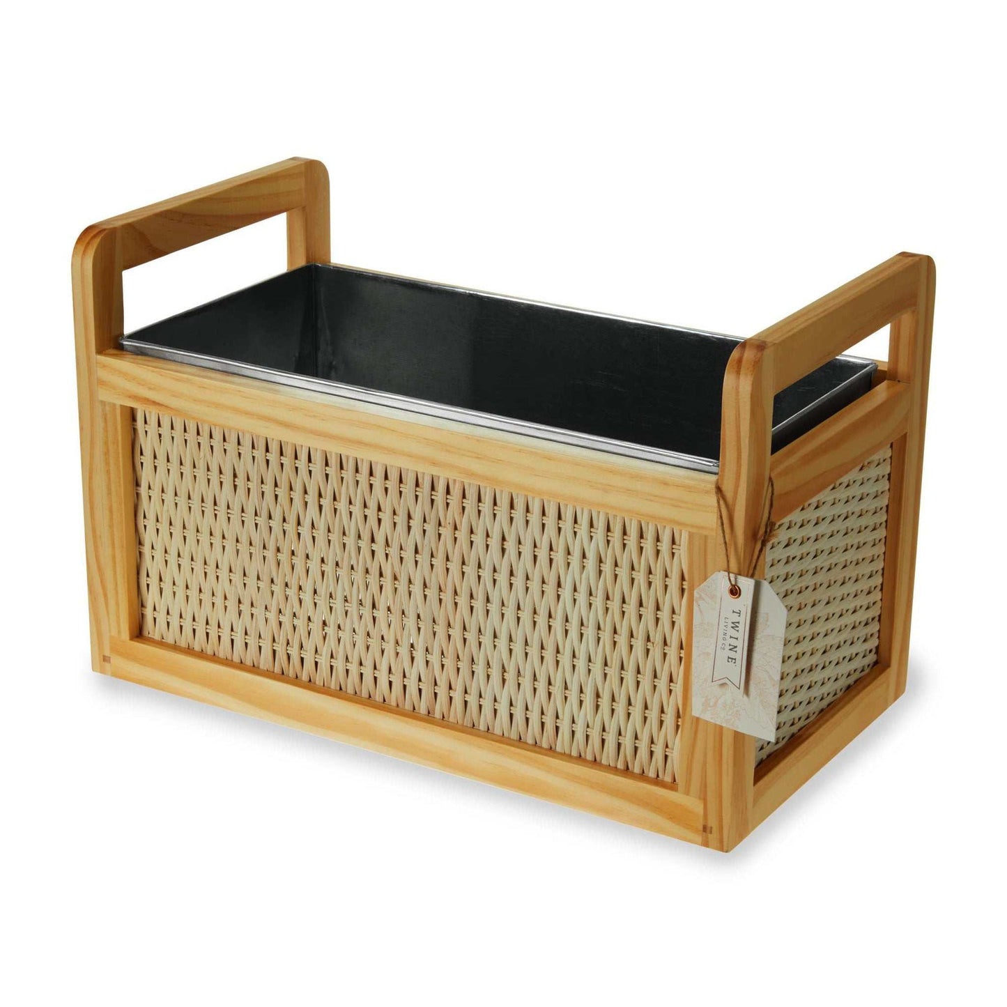 
                  
                    Rattan and Wood Beverage Tub - Curated Home Decor
                  
                
