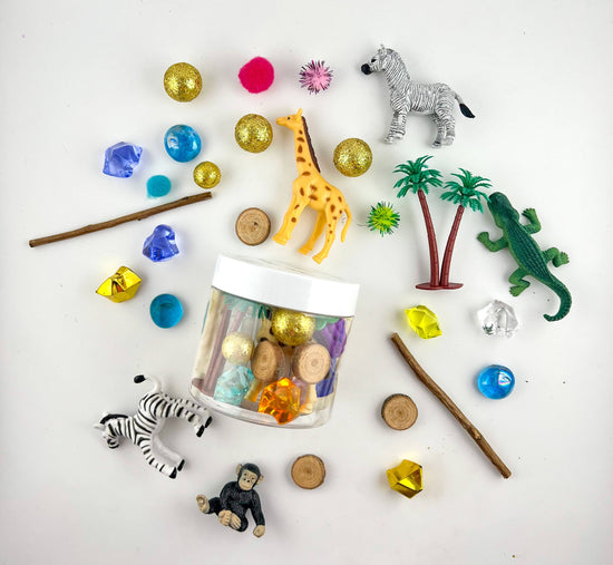 Zoo Sensory Jar - Curated Home Decor