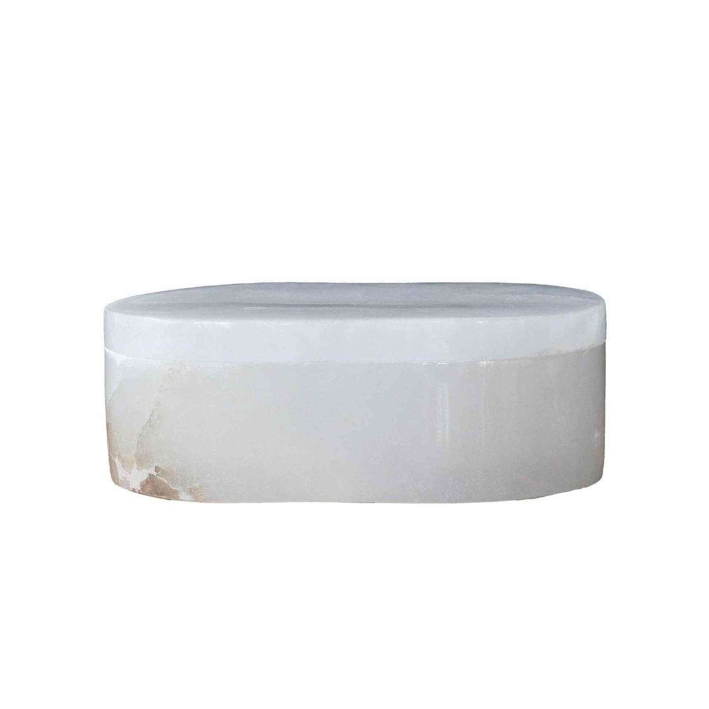 
                  
                    Alabaster Box Large Oval - Curated Home Decor
                  
                