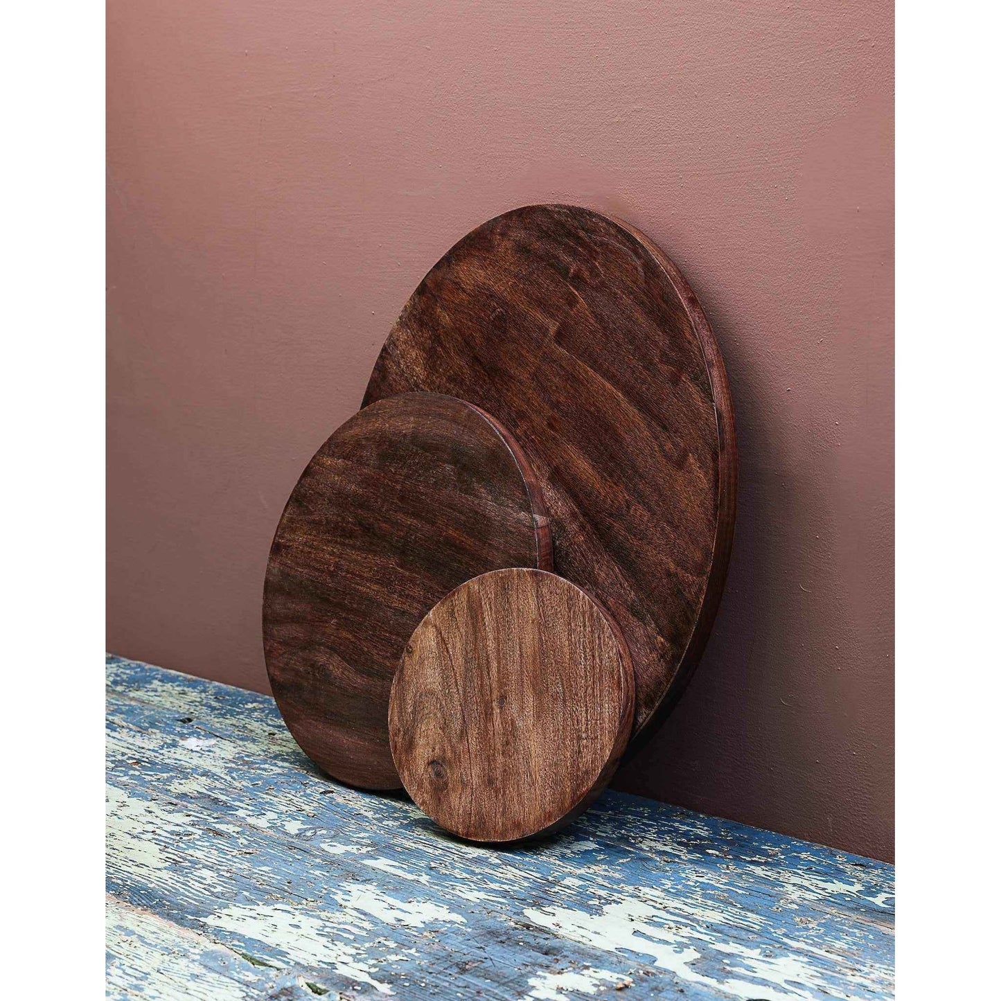 
                  
                    Round wooden serving boards (set of 3) - Curated Home Decor
                  
                