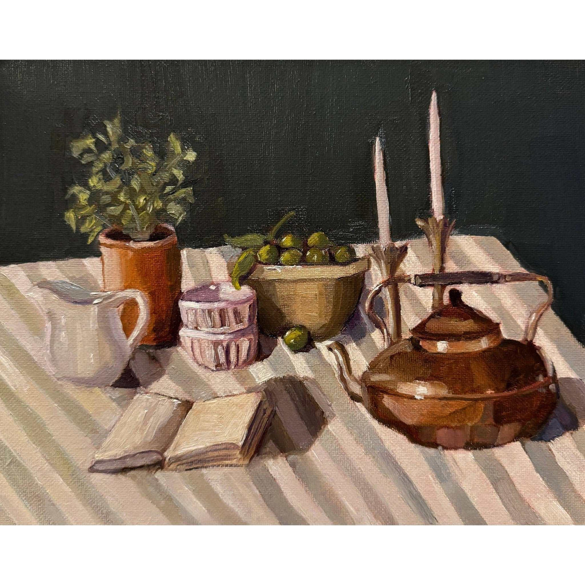 
                  
                    "Striped Table" Print: 5x7 - Curated Home Decor
                  
                
