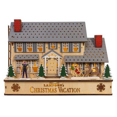 National Lampoon's Christmas Vacation LED Lighted House - Curated Home Decor