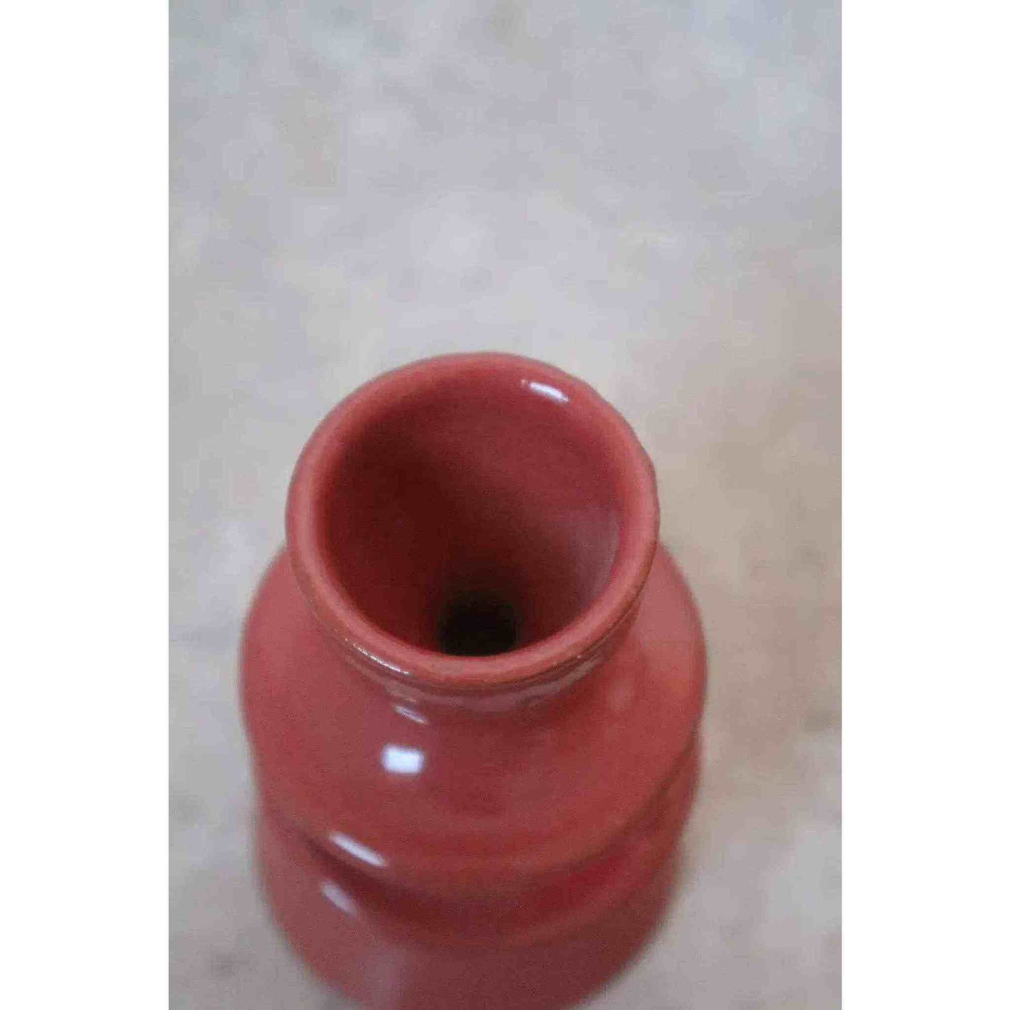 
                  
                    Handmade Dark Pink Colored Ceramic Candle Holders - Curated Home Decor
                  
                