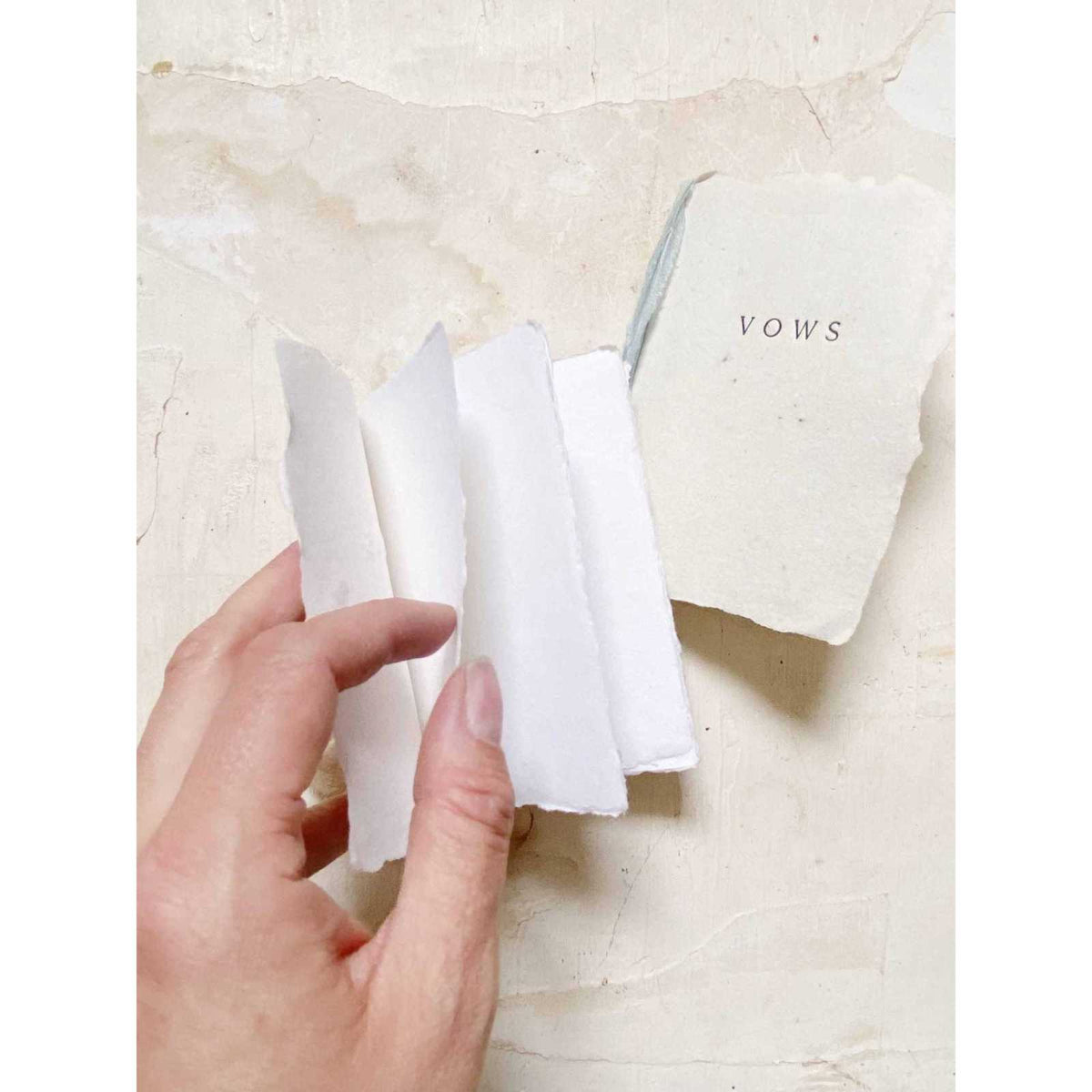 
                  
                    Vow Book: Soft White / Blush Wedding Keepsake Journal - Curated Home Decor
                  
                