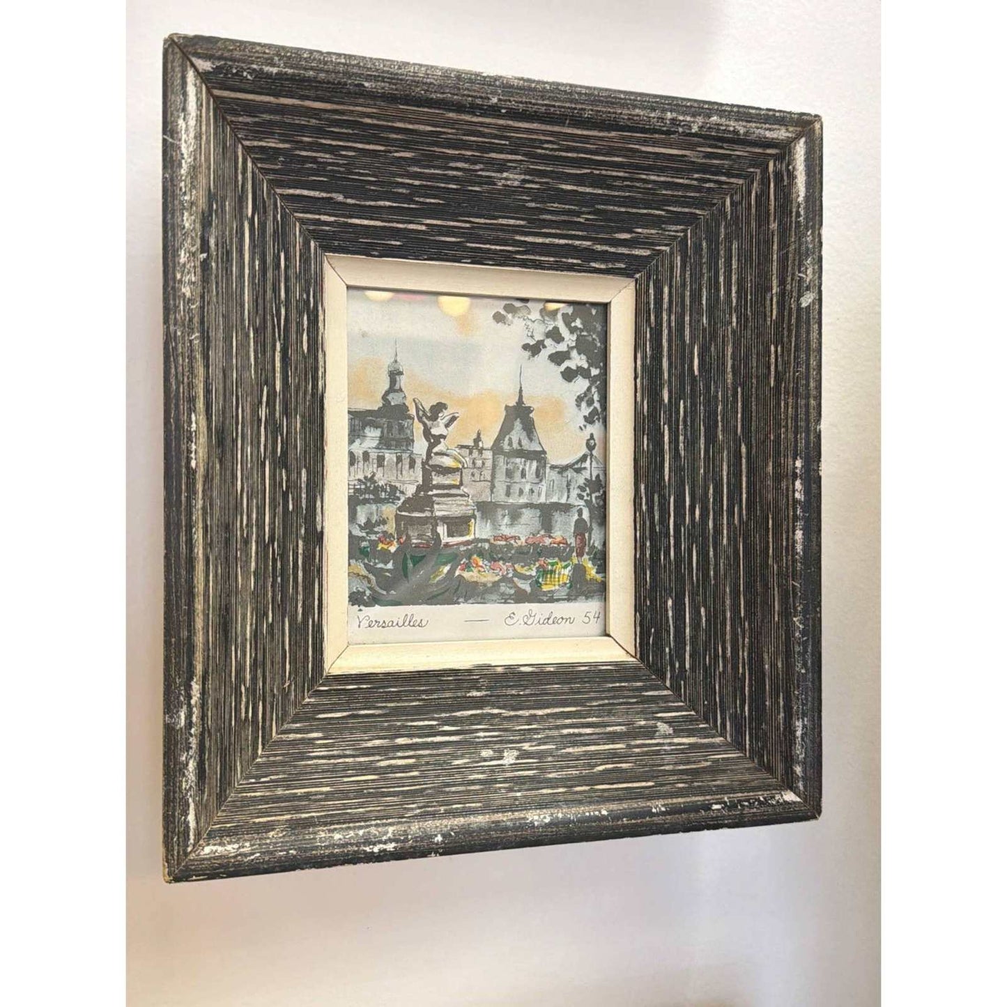 
                  
                    Vintage Framed Paris & Versailles Street Scene Prints (Set of 3) - Curated Home Decor
                  
                