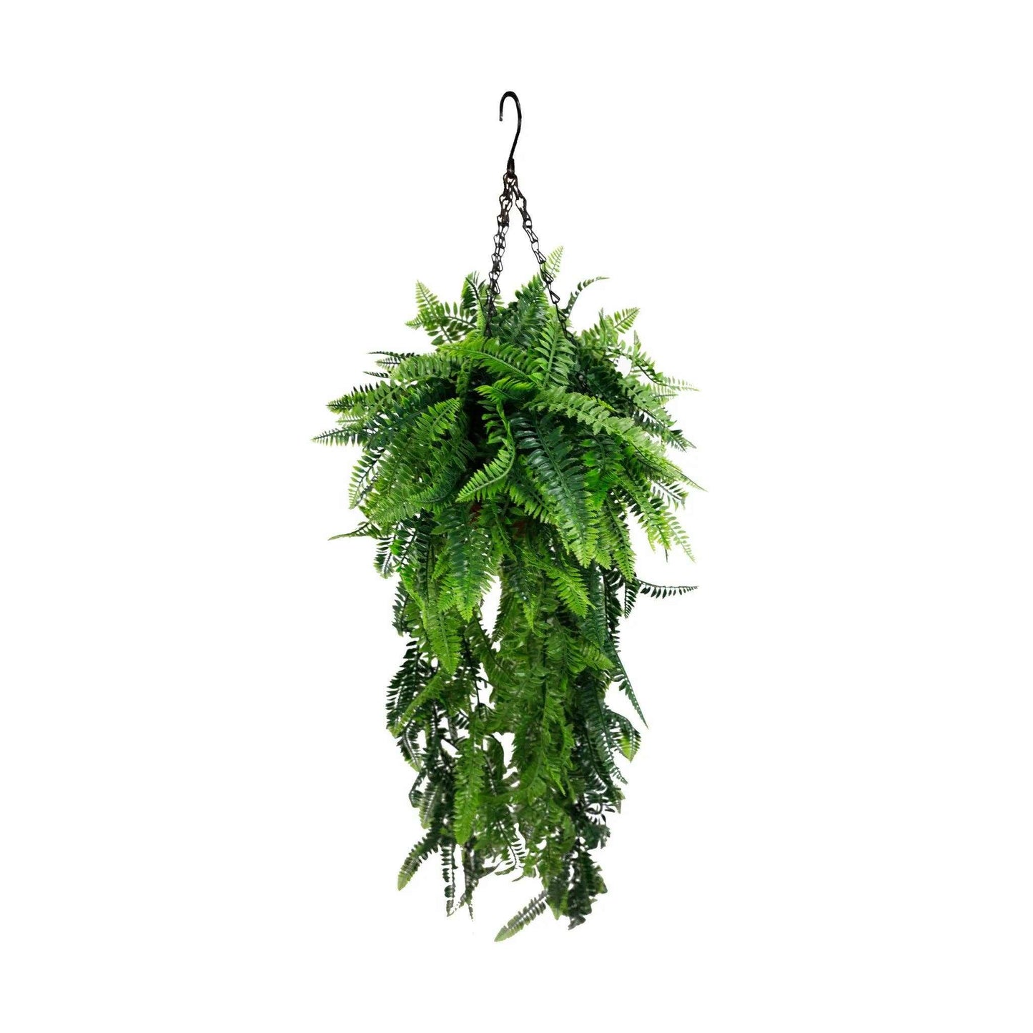 
                  
                    Real Touch Artificial Hanging Fern Basket with UV Resistance - Curated Home Decor
                  
                