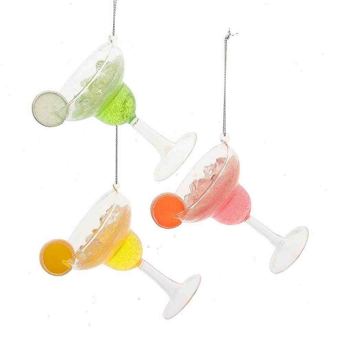 Glass Margarita Cocktail Ornament – Kurt S. Adler - Curated Home Decor