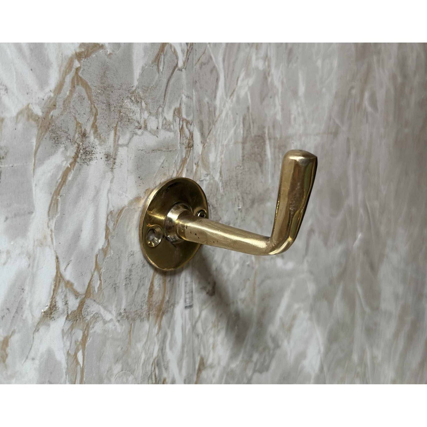 
                  
                    Solid Brass Wall Mounted Hooks, Bathroom Wall Hooks - Curated Home Decor
                  
                